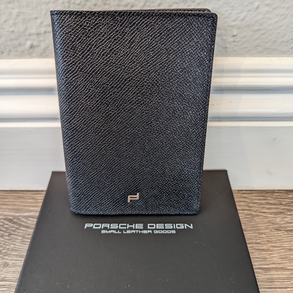 Porsche French Classic 4.0 Passport and Credit Card Holder